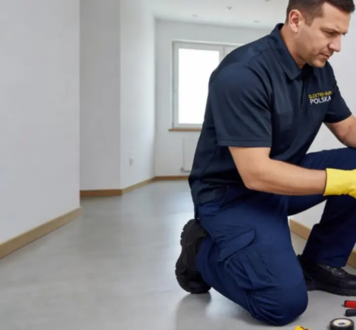 Profesjonalna instalacja elektryczna w mieszkaniu z uporządkowaną rozdzielnią